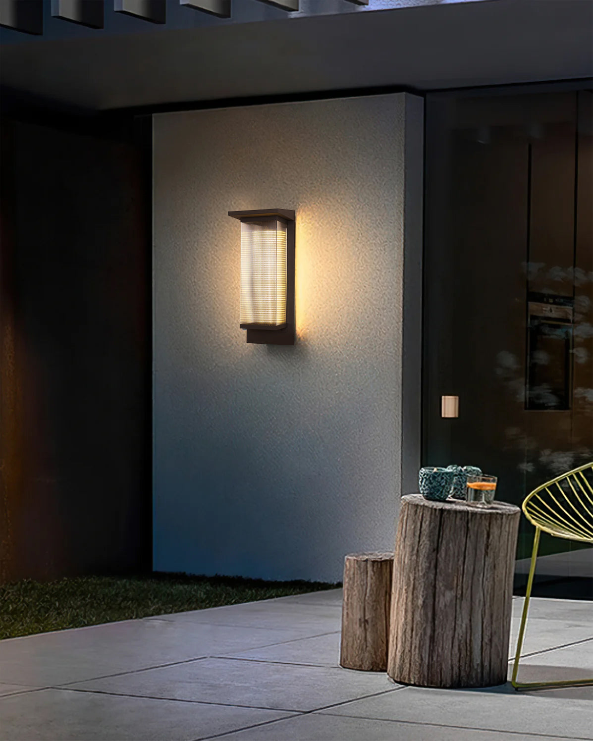 Oleron Box Outdoor Wall Lamp