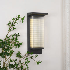 Oleron Box Outdoor Wall Lamp