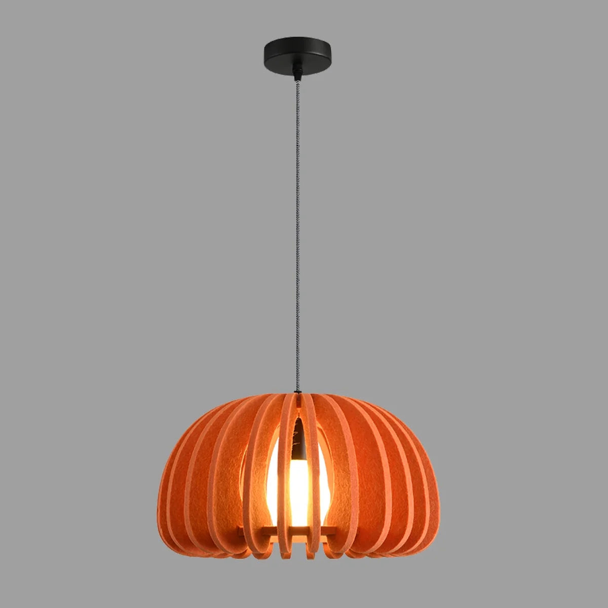 Half Circle Ball Birdcage Acoustic Pendant Light