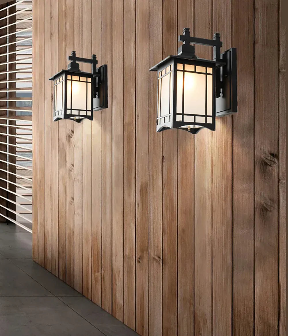 Pavilion Shape Orm House Outdoor Wall Light