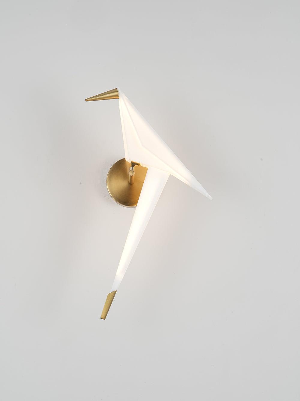 Perching Bird Wall Lamp