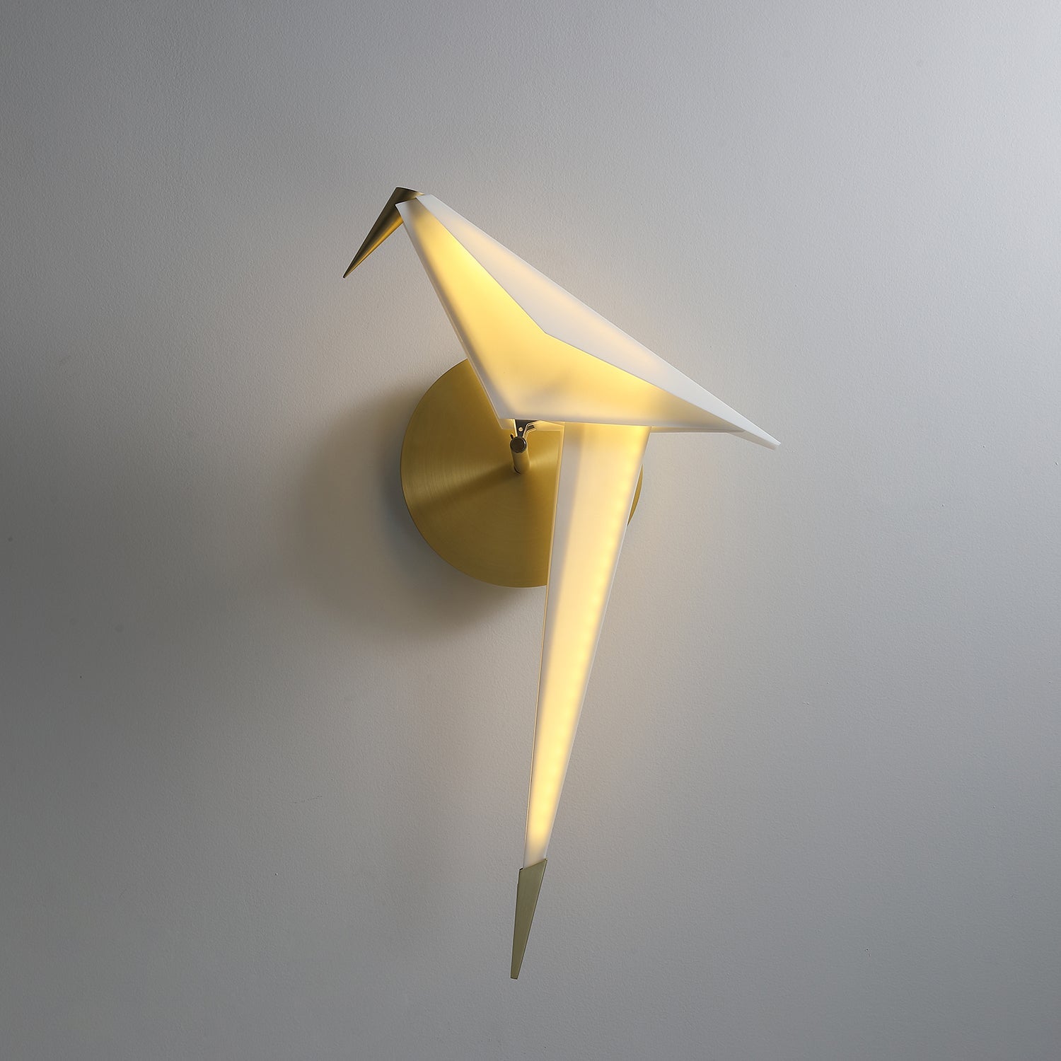 Perching Bird Wall Lamp
