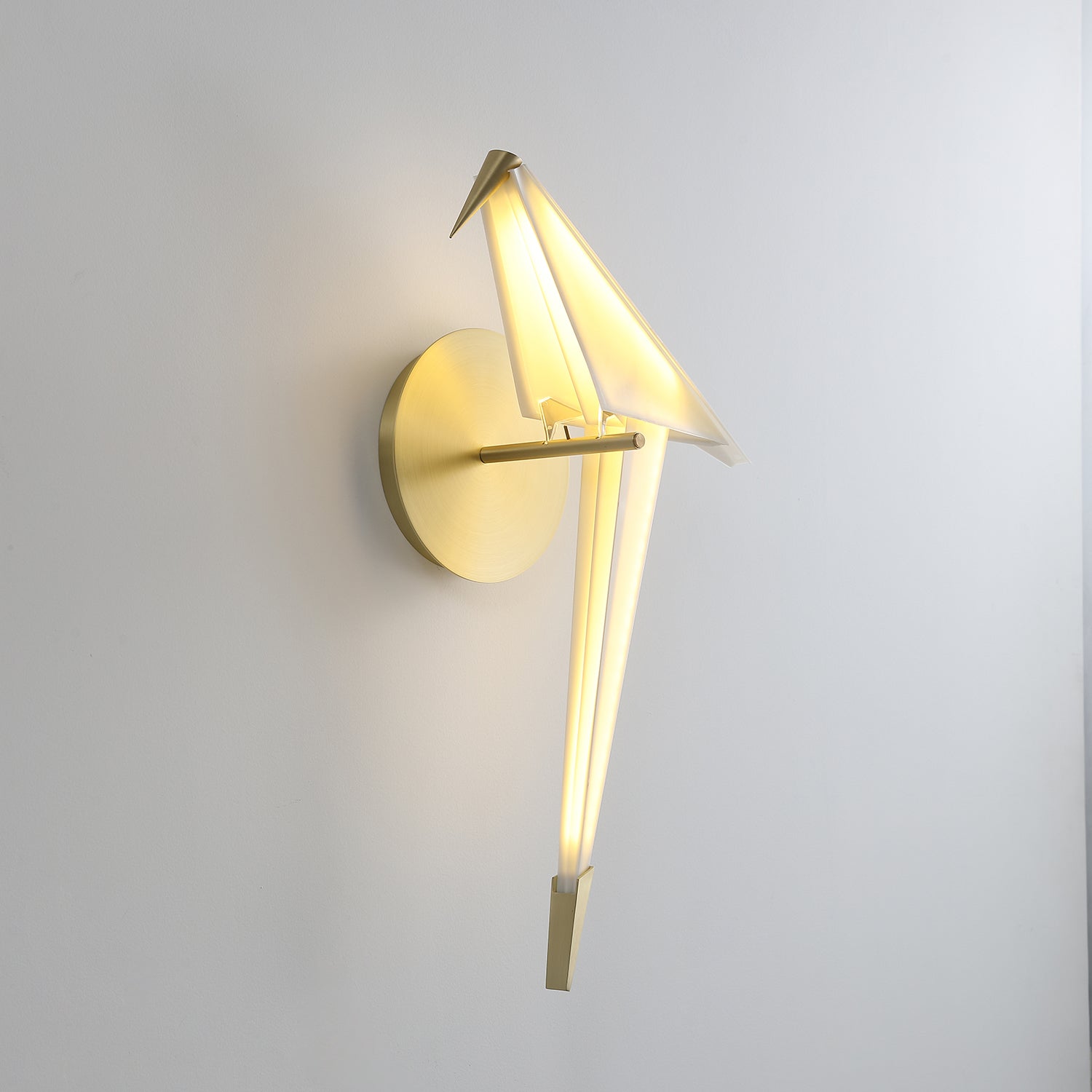 Perching Bird Wall Lamp