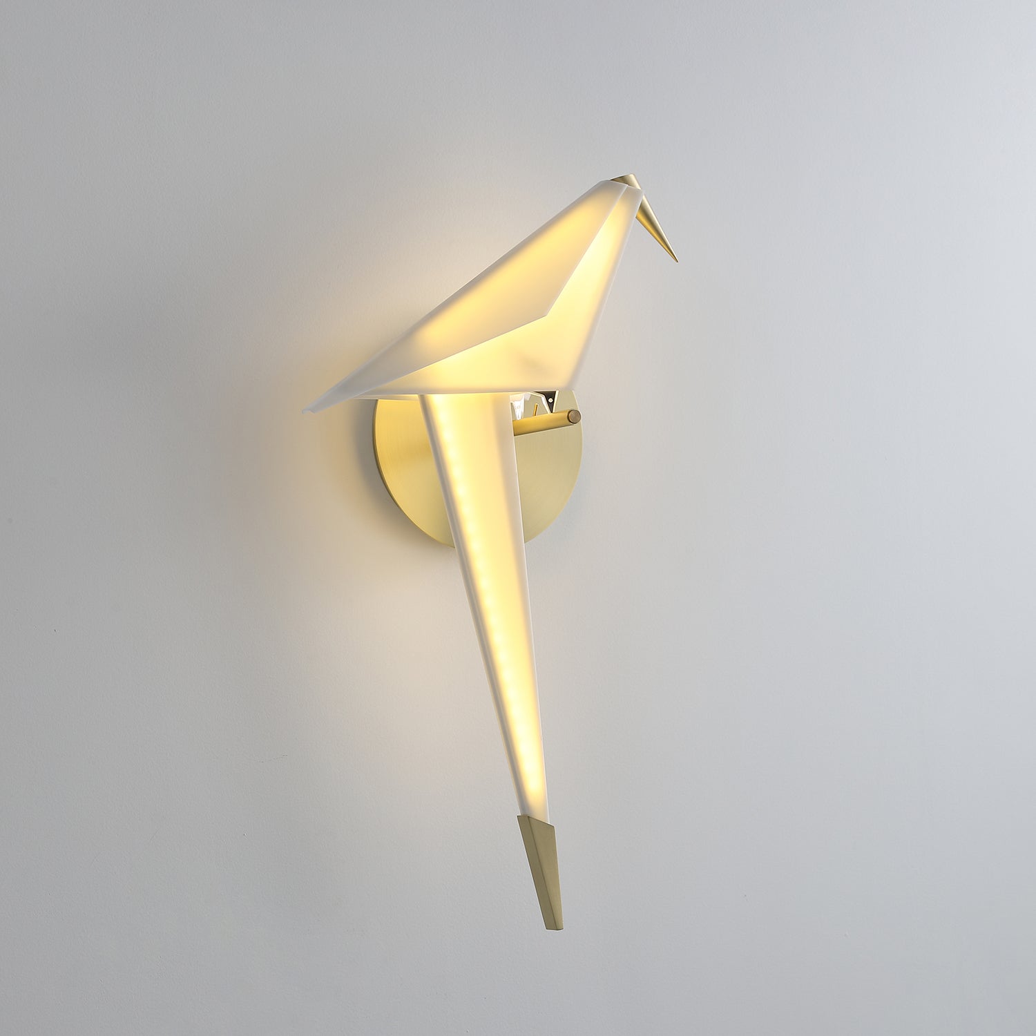 Perching Bird Wall Lamp