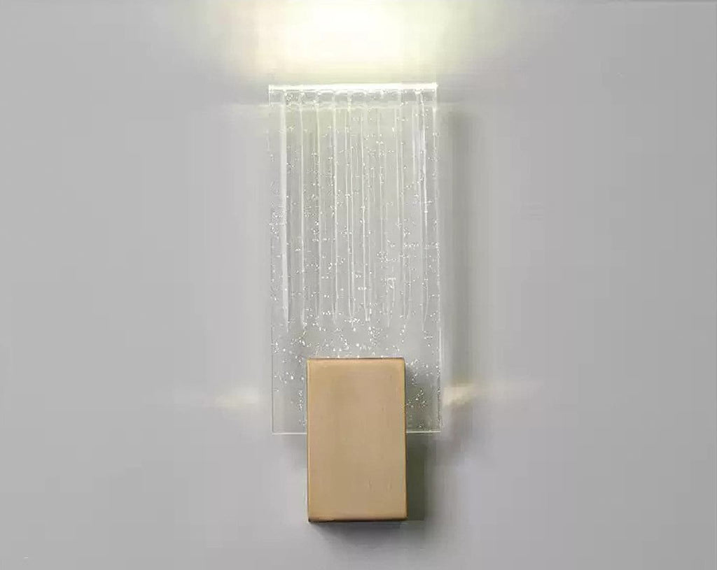 Pleated Crystal Wall Lamp