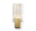 Pleated Crystal Wall Lamp