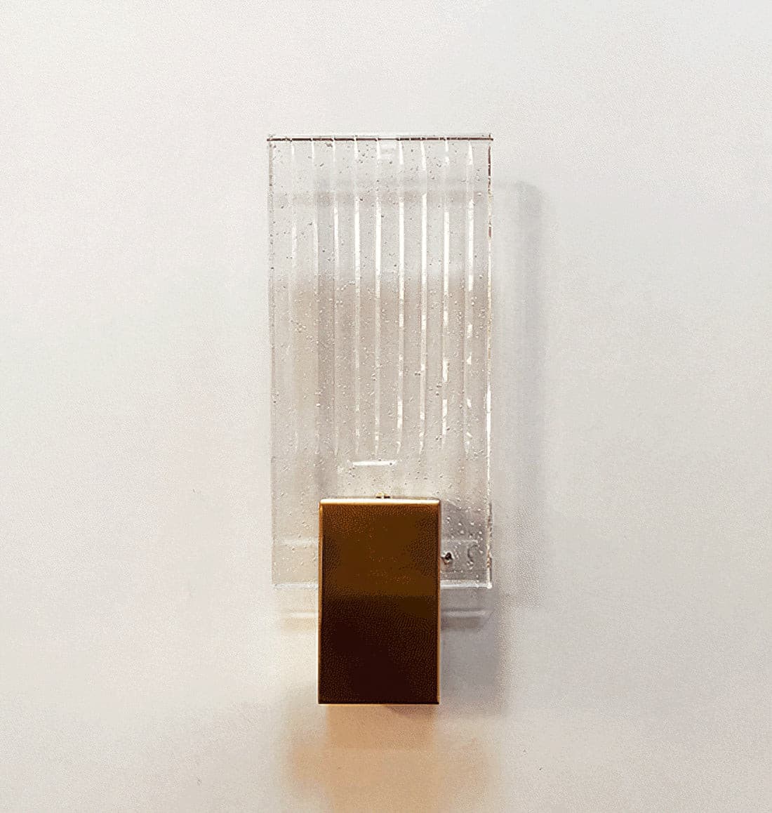 Pleated Crystal Wall Lamp