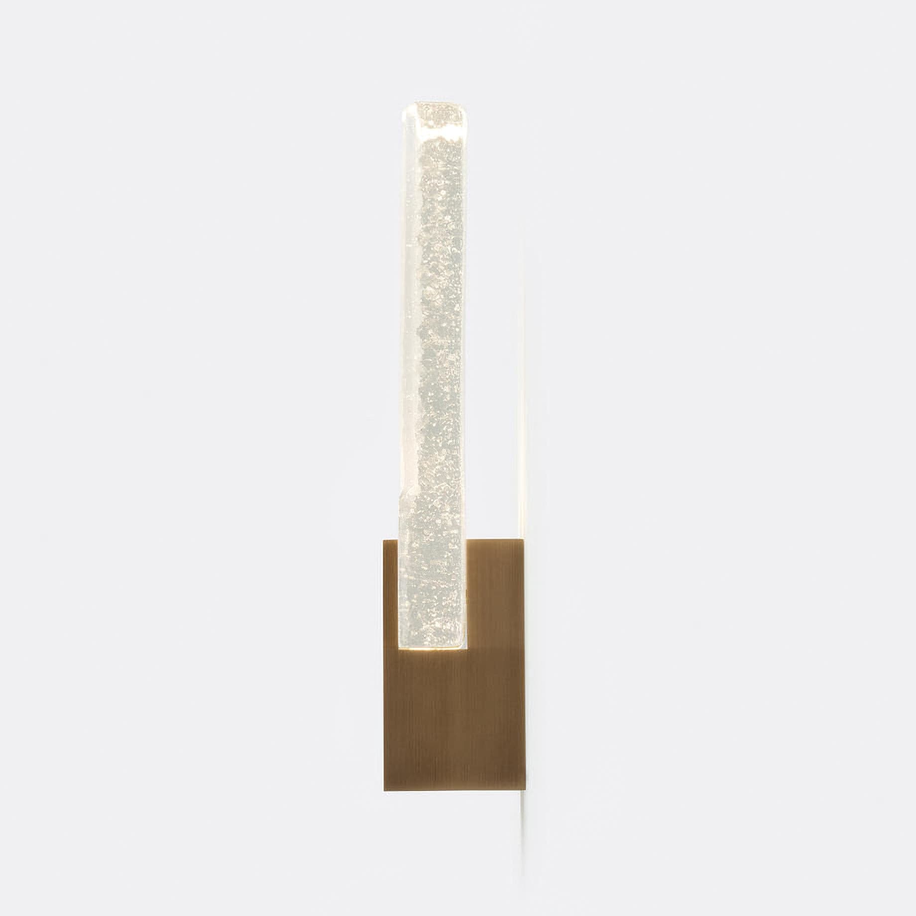 Pleated Crystal Wall Lamp