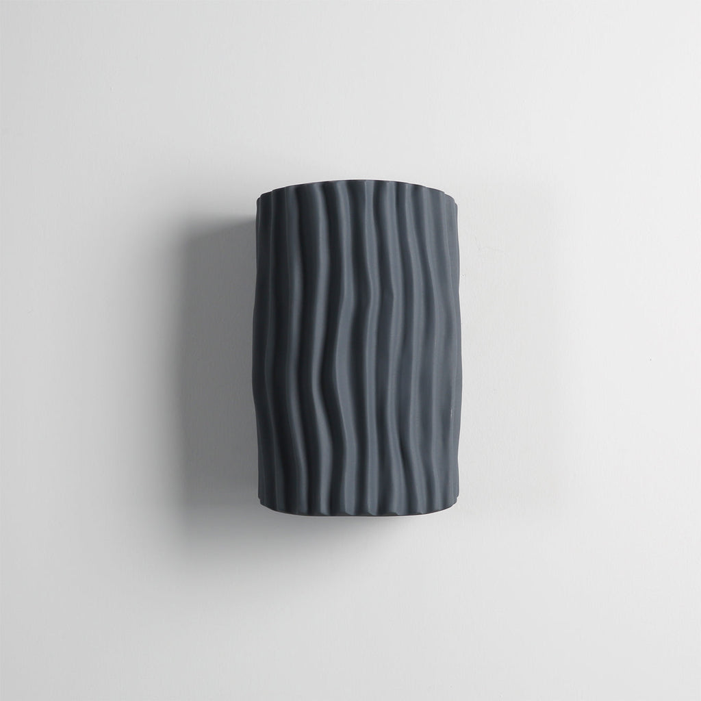 Pleated Resin Wall Lamp