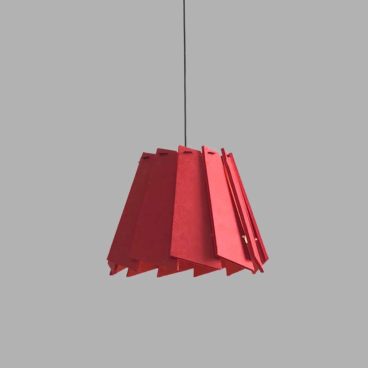 Rotating Leaf Acoustic Pendant Light for Living Room Office