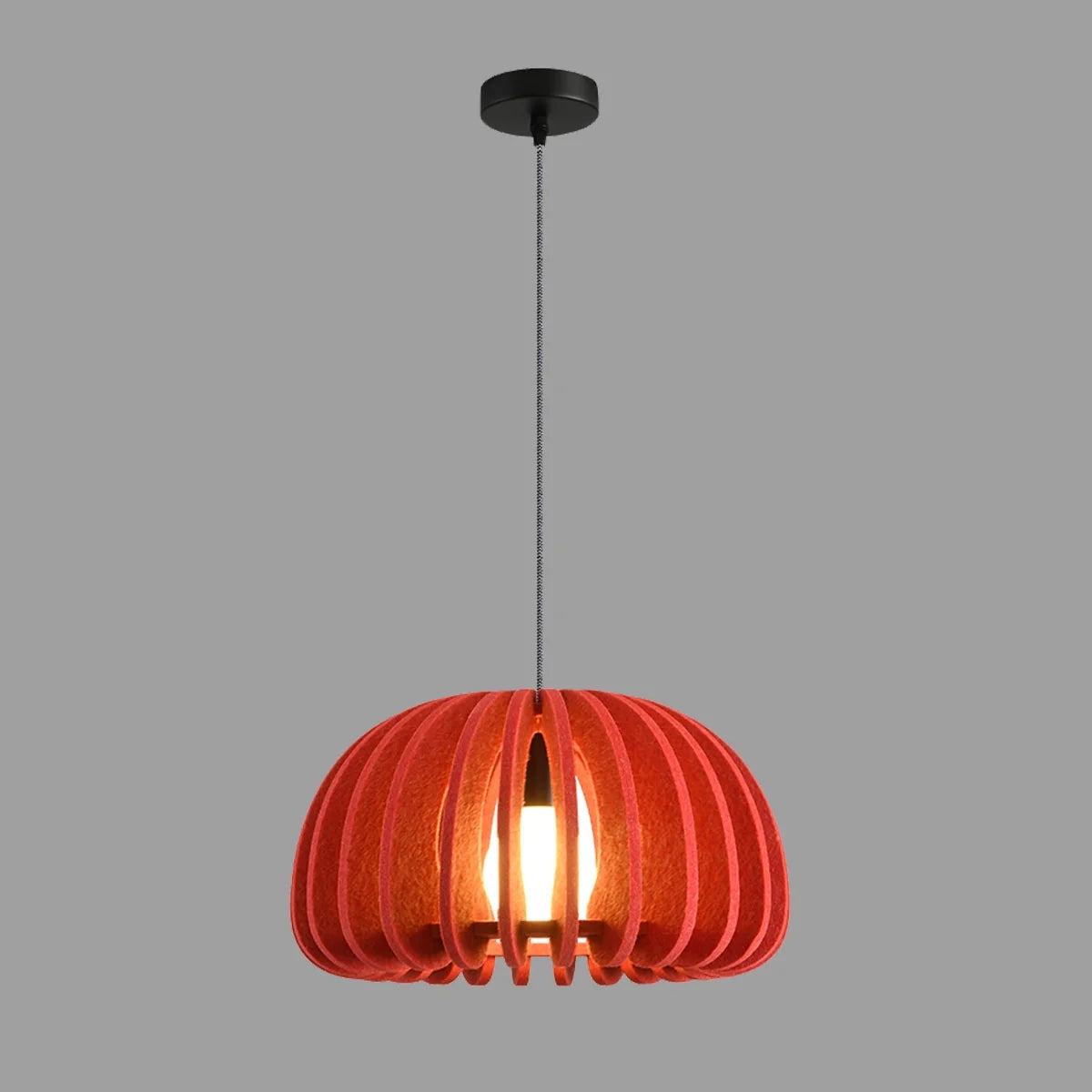 Half Circle Ball Birdcage Acoustic Pendant Light
