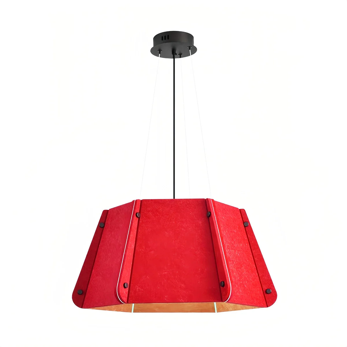 Outward Turning Circular Cone Acoustic Pendant Light