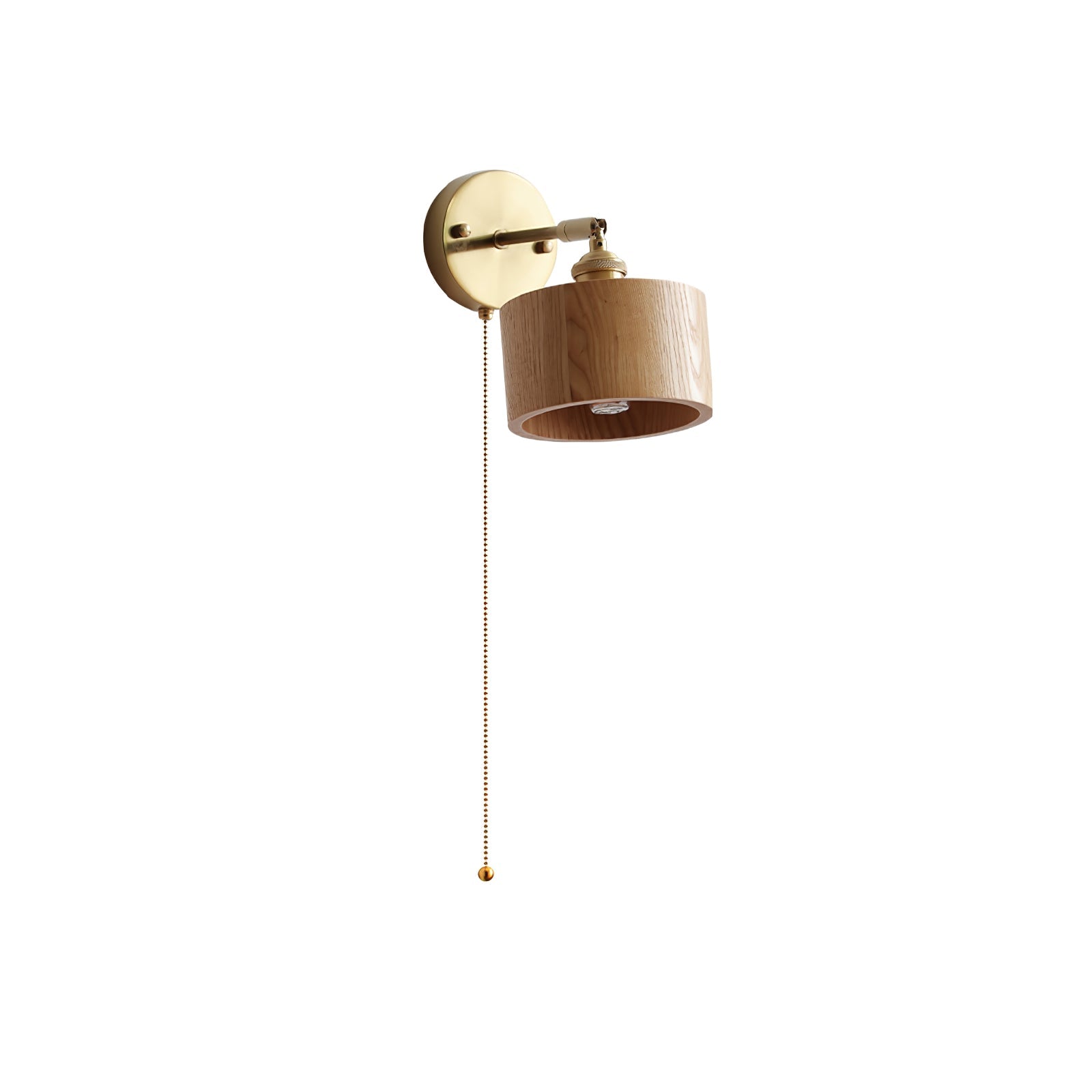 Rotatable Wooden Wall Lamp