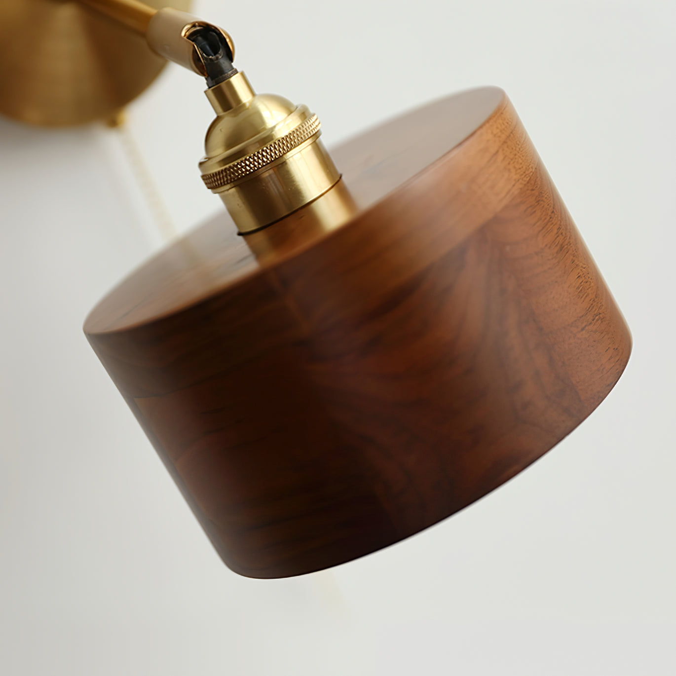 Rotatable Wooden Wall Lamp