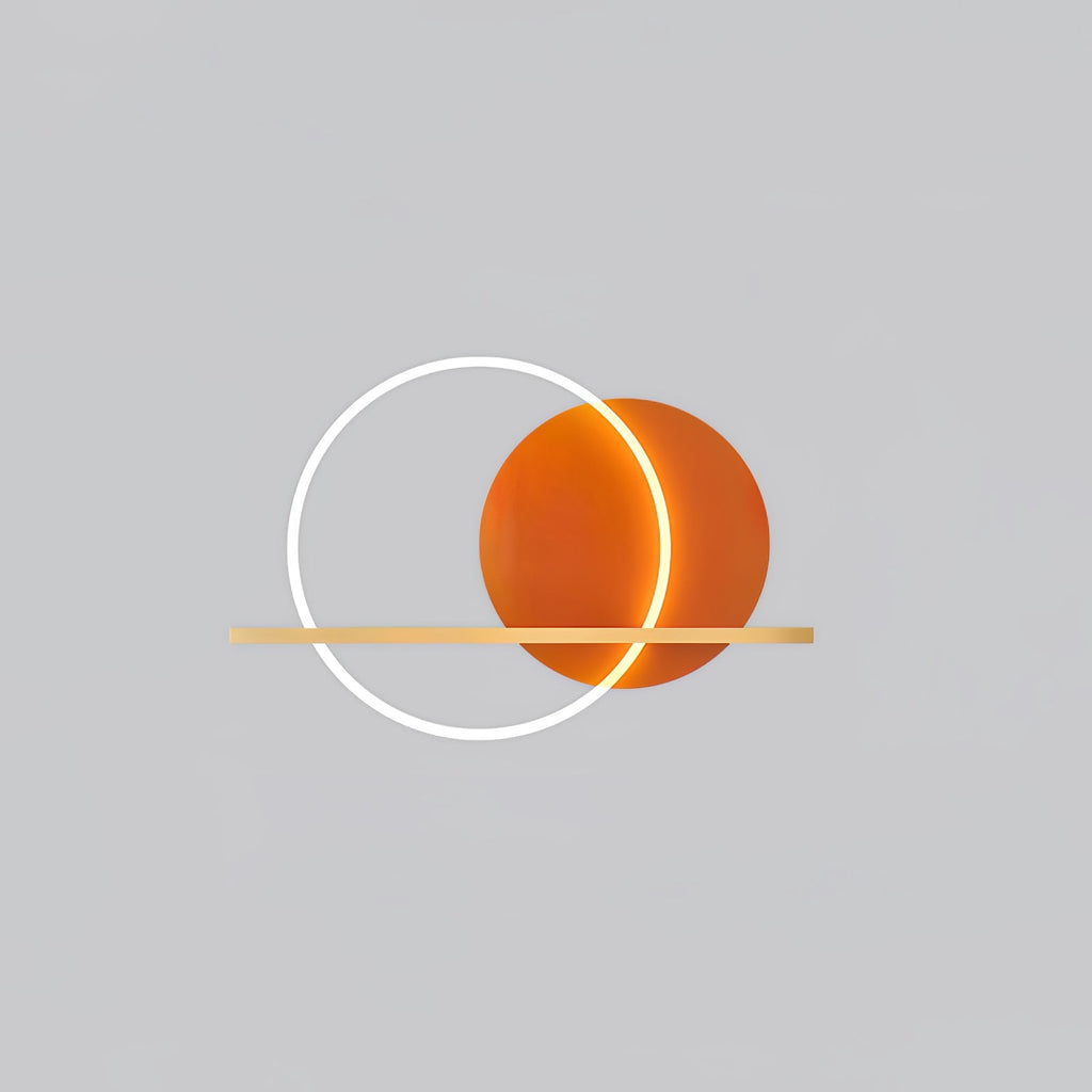 Round Cut Wall Lamp