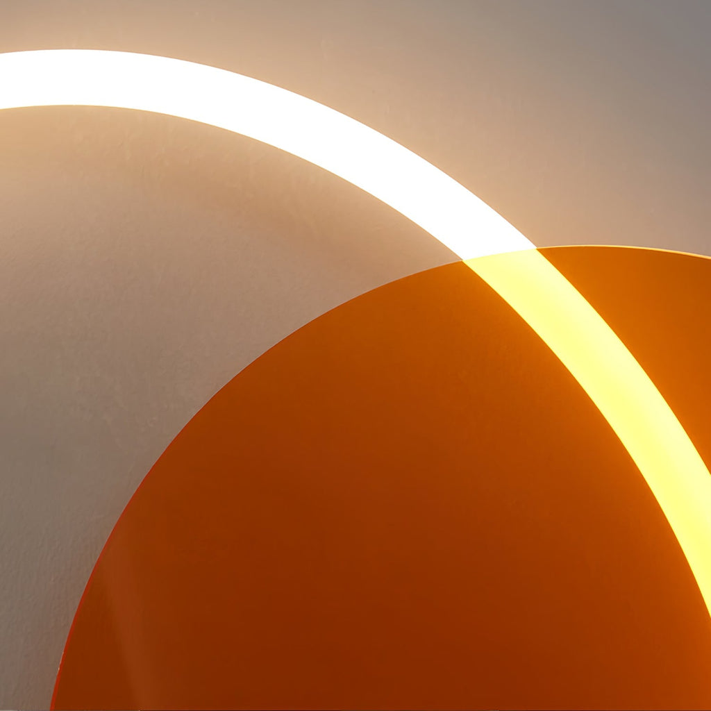 Round Cut Wall Lamp