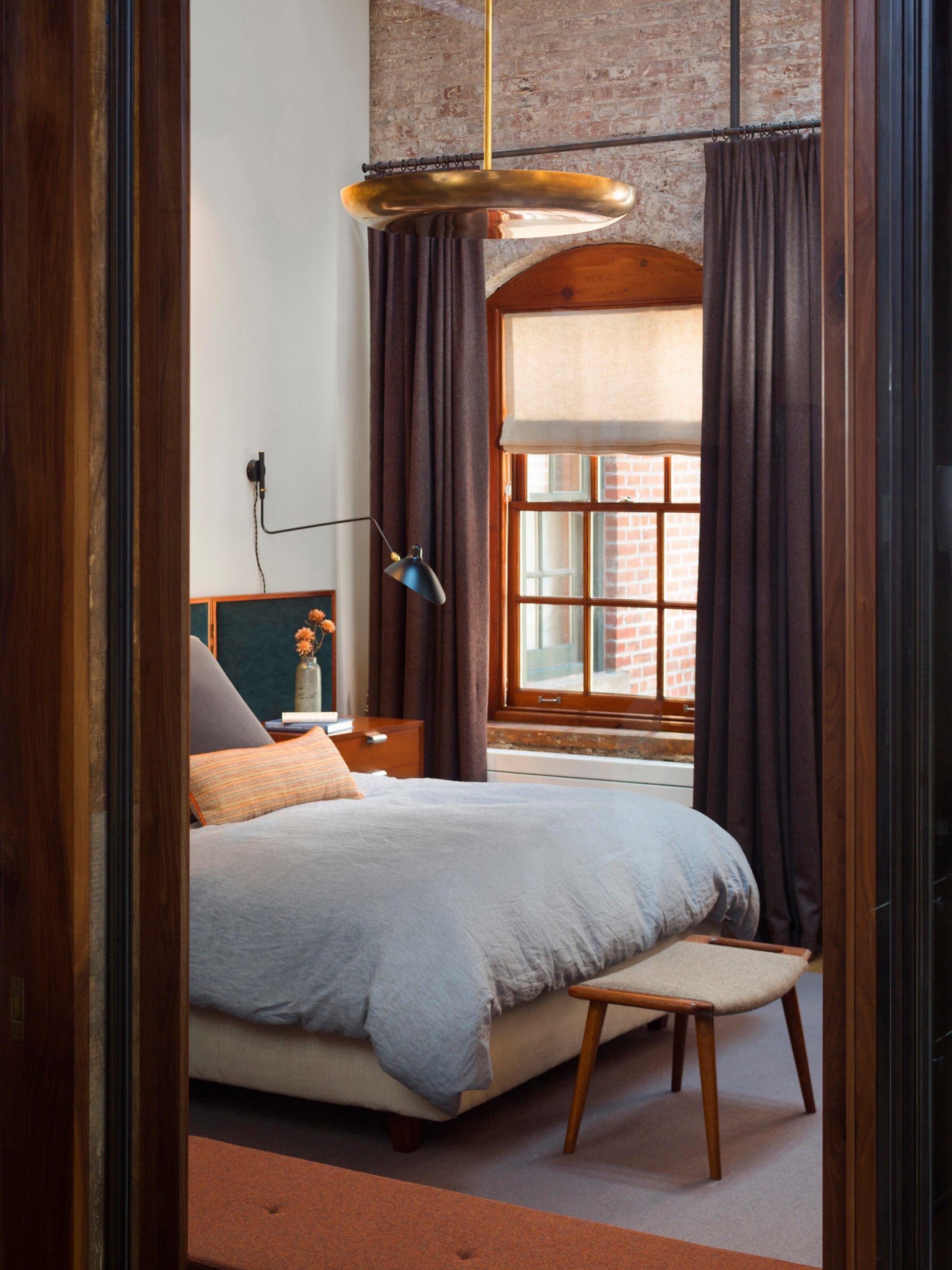 Serge Mouille Plug In Wall Lamp