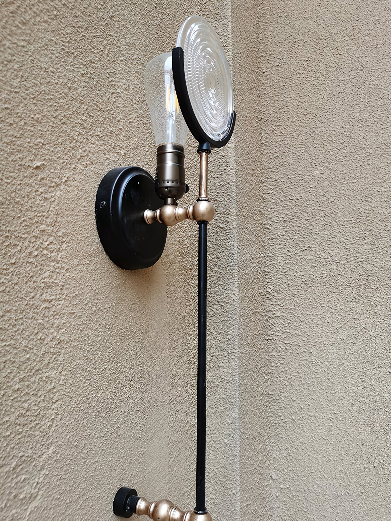 Steampunk Wall Lamp