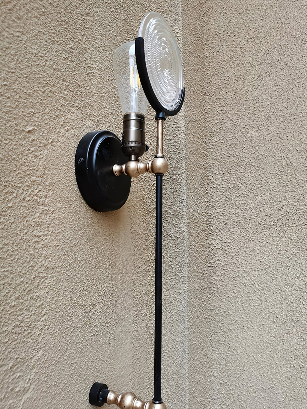 Steampunk Wall Lamp