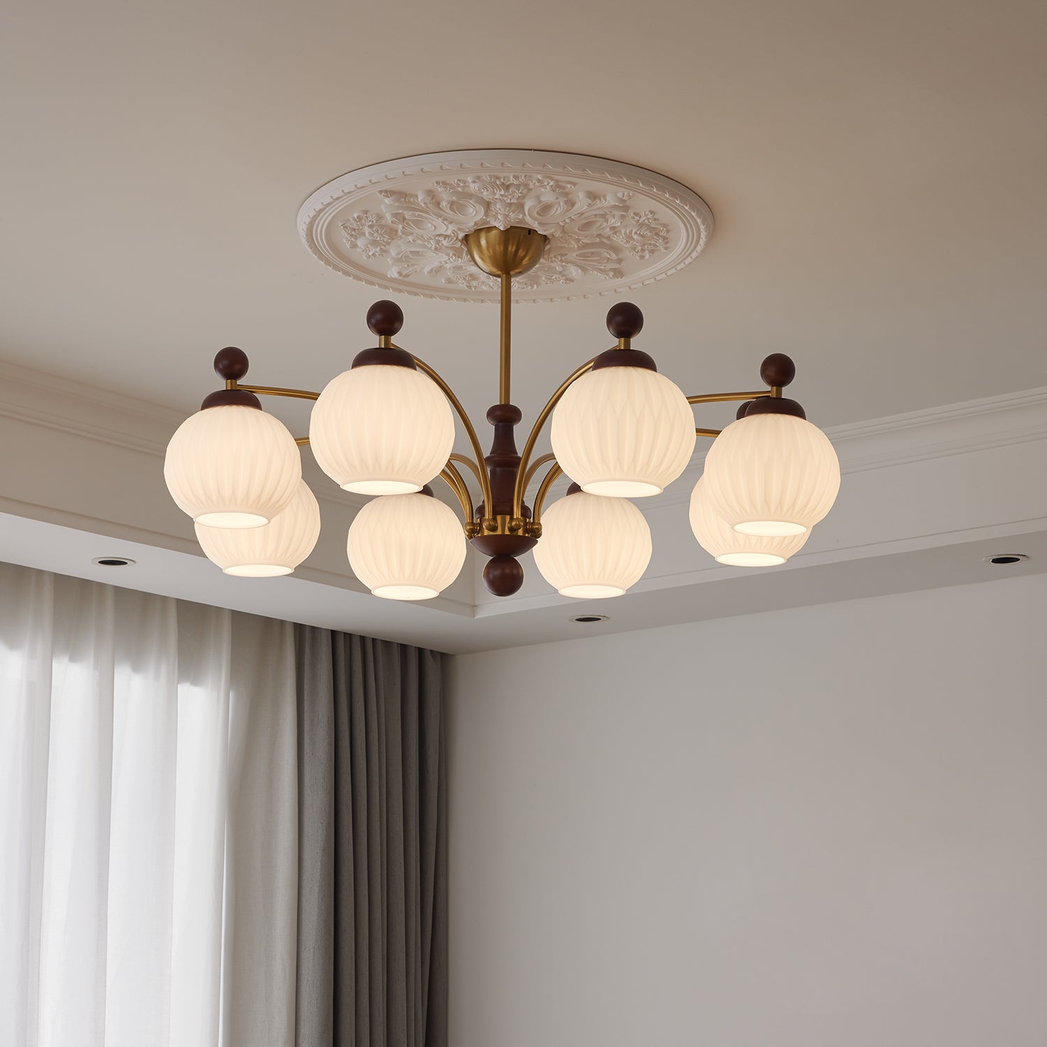 Sylvan Orb Chandelier