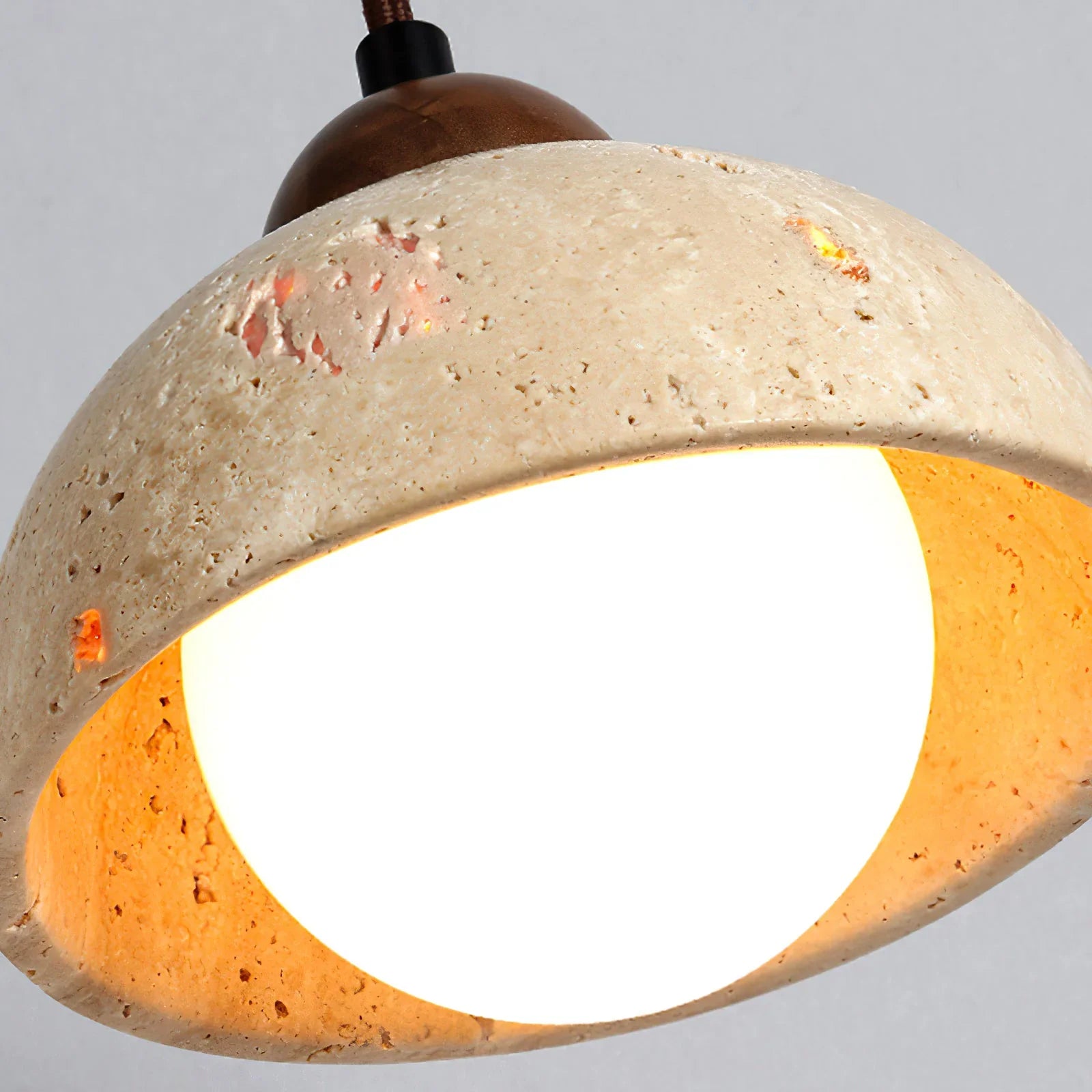 Tia Travertine Wall Lamp