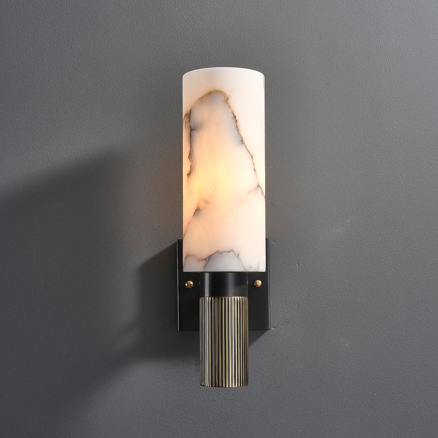 Torch Alabaster Wall Lamp