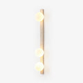 Vertical Travertine Wall Sconce