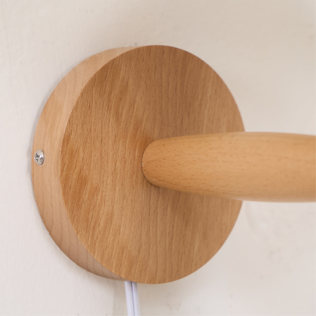 Vintage Fluted Plug In Wall Lamp