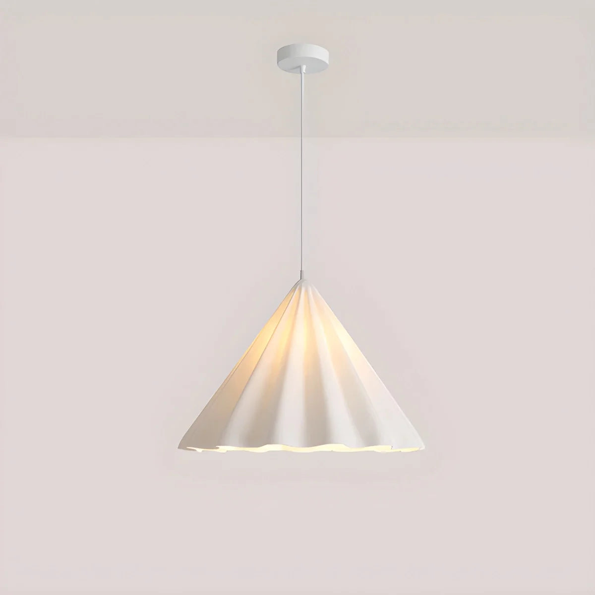 Ice Cream Shaped Felt Pendant Light for Kids Room