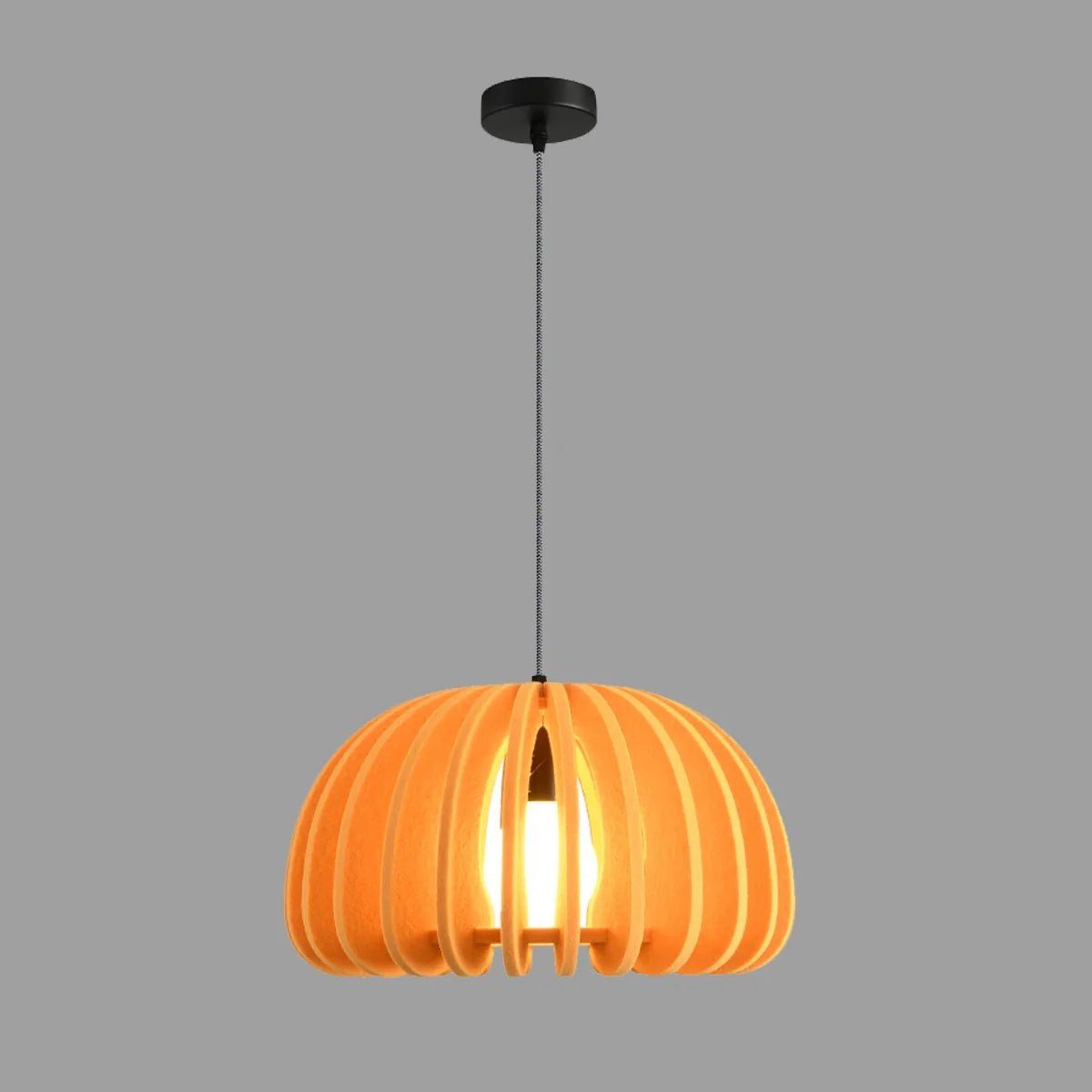 Half Circle Ball Birdcage Acoustic Pendant Light