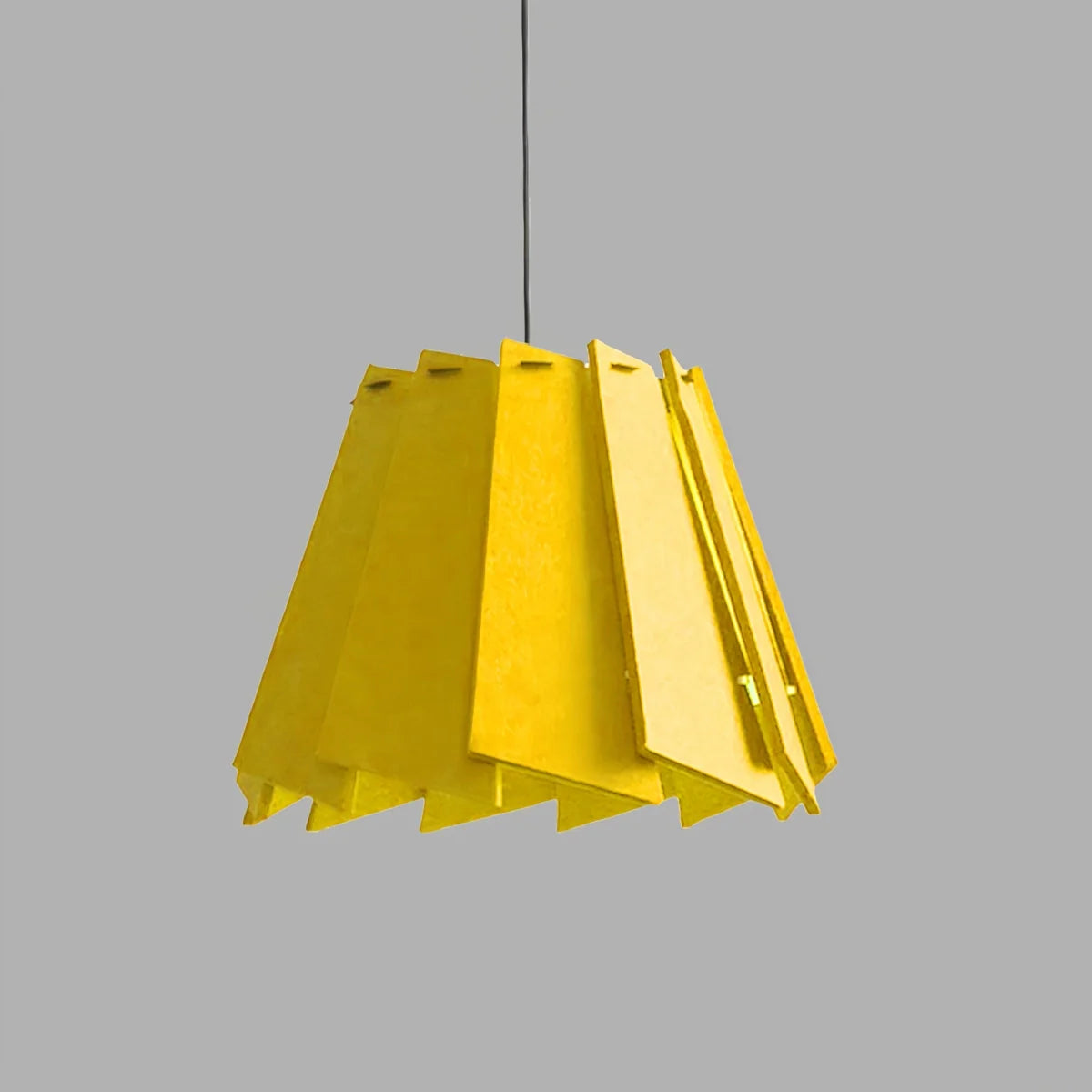 Rotating Leaf Acoustic Pendant Light for Living Room Office