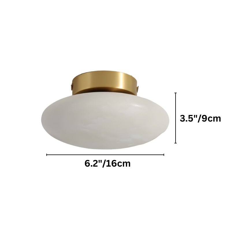 Gelbor Alabaster Ceiling Light
