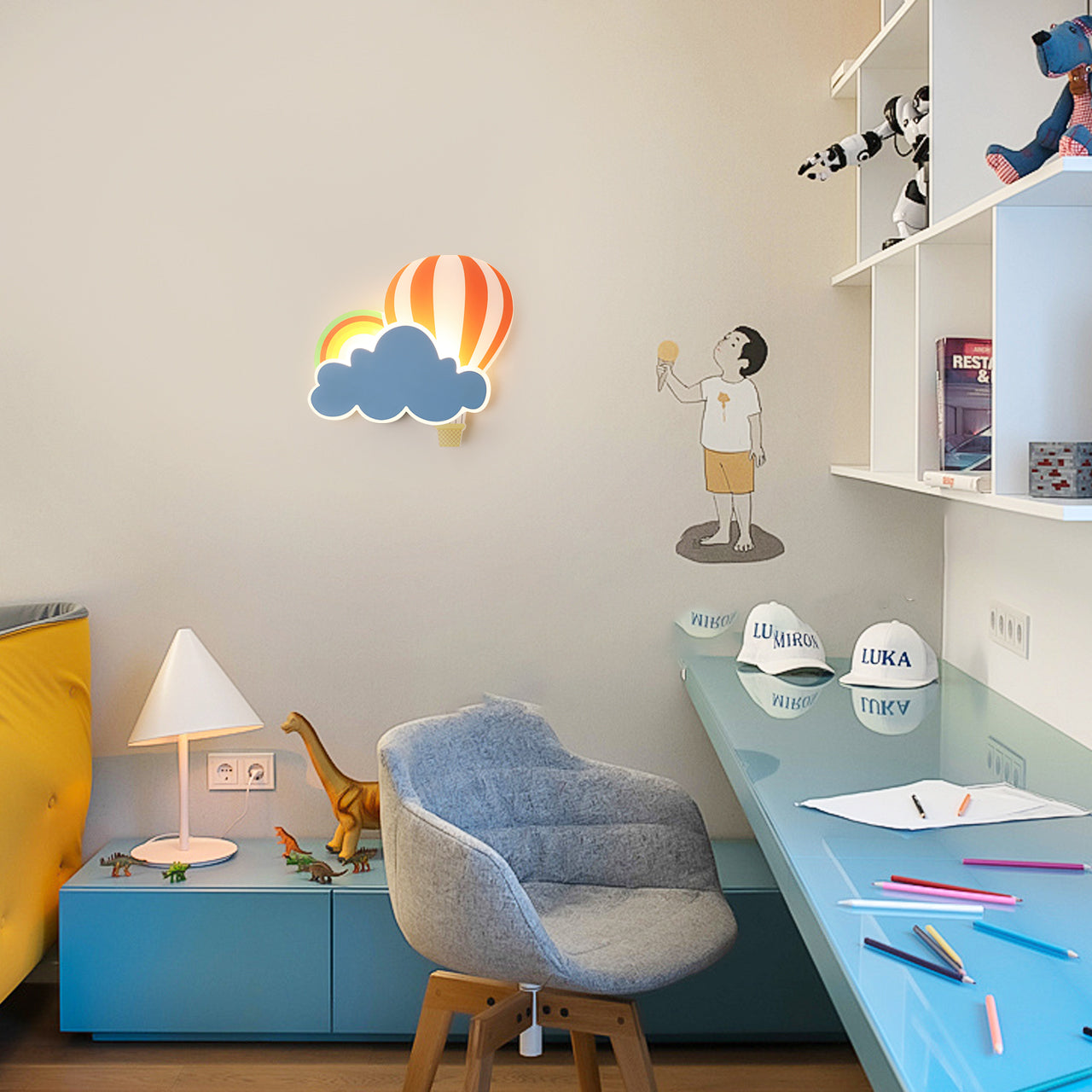 Hot Air Balloon Wall Sconce