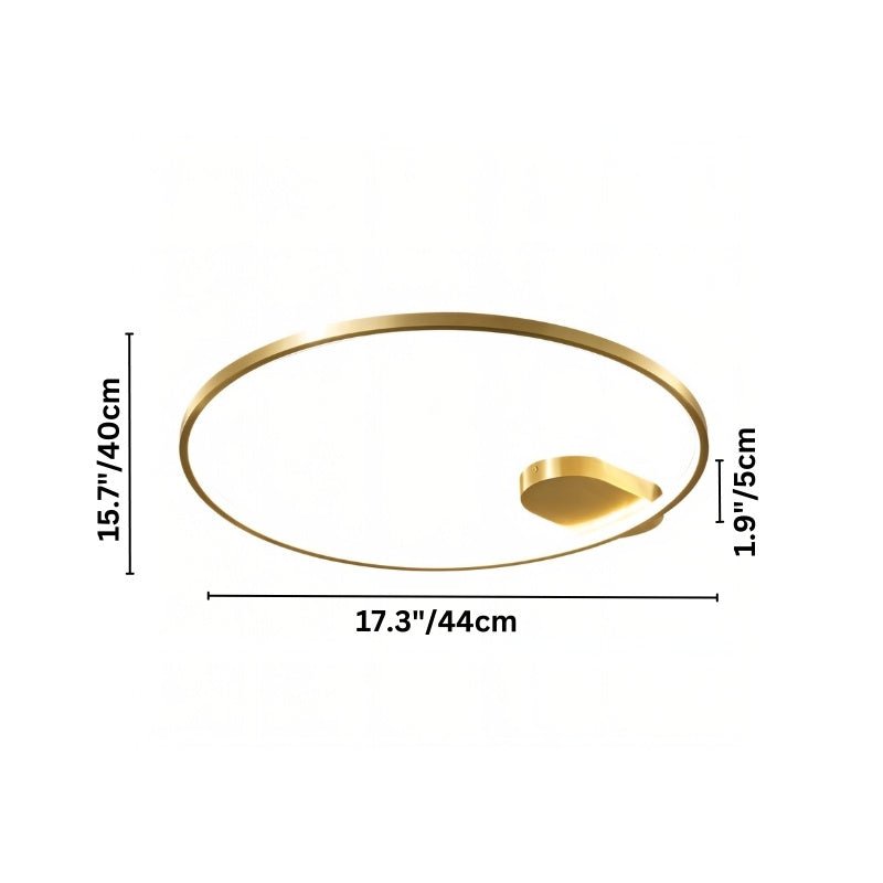 Monel Ceiling Light