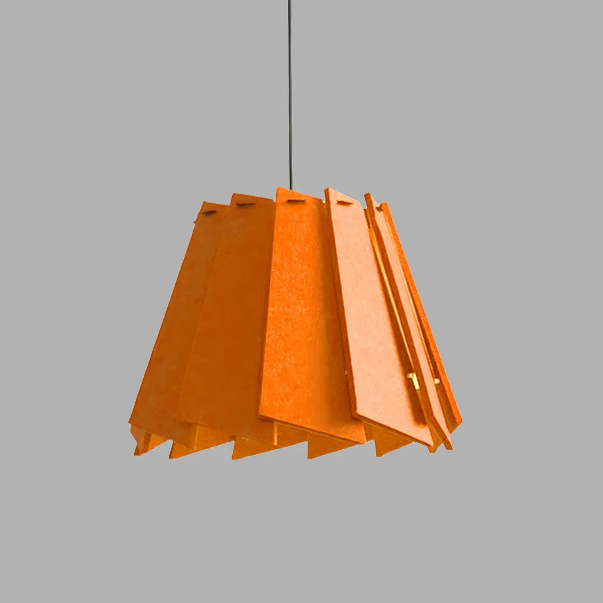Rotating Leaf Acoustic Pendant Light for Living Room Office