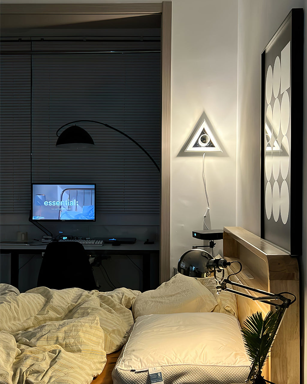 Prism Triangle Wall Sconce